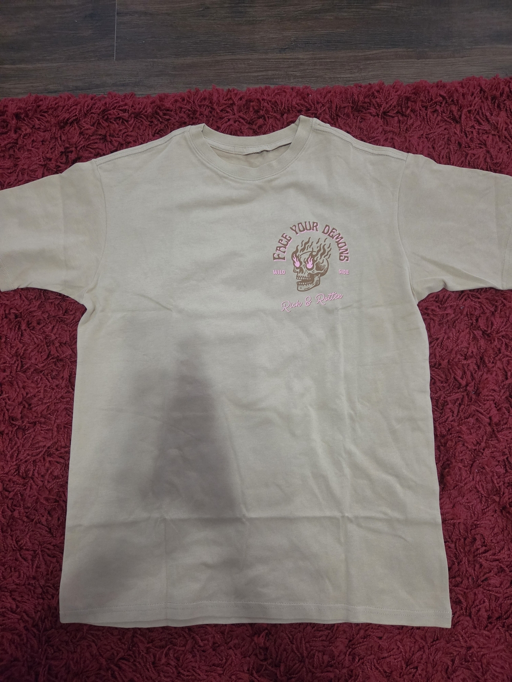 Rich & Rotten Heavyweight Face Your Demons Shirt